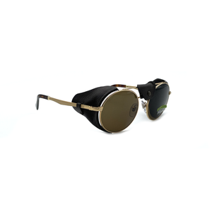 Occhiale da sole Persol 2496-S-Z oro e marrone