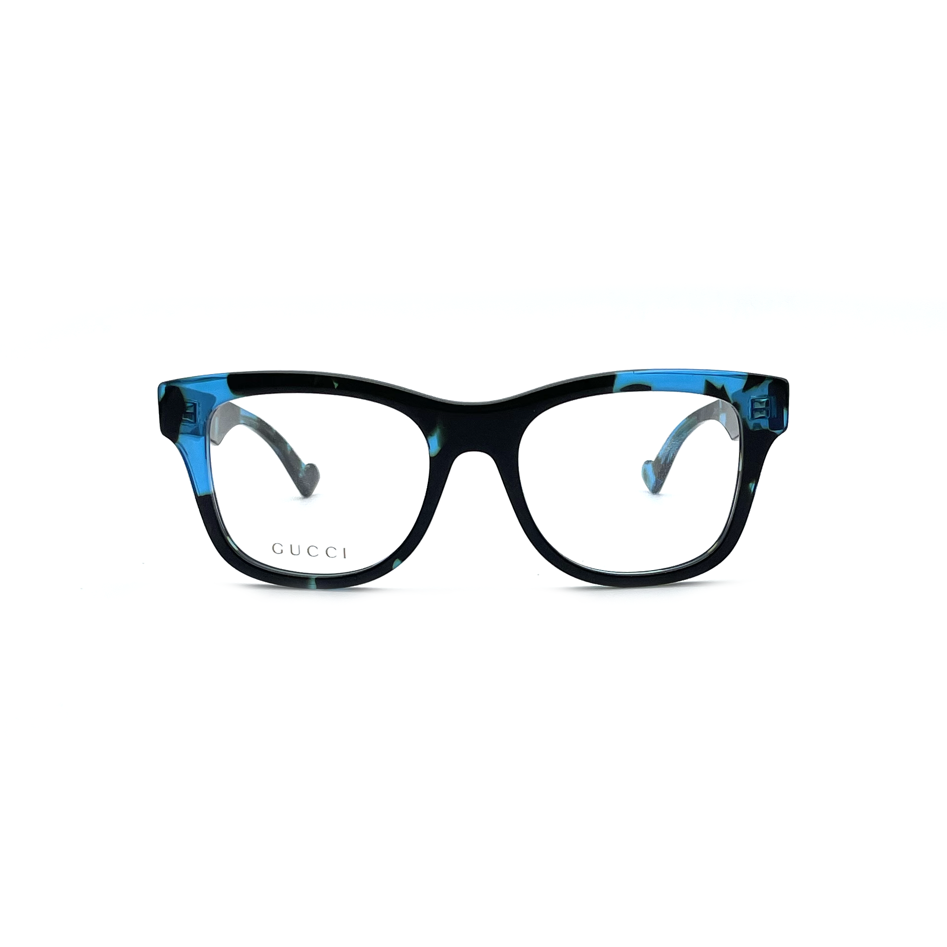 Occhiale da vista Gucci GG1332O 006 blu e nero